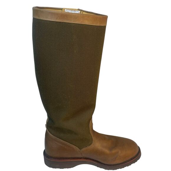 Chippewa Vipercloth Snake Boots Size 10.5 D 23907 Made in USA Lined Vibram main image 5